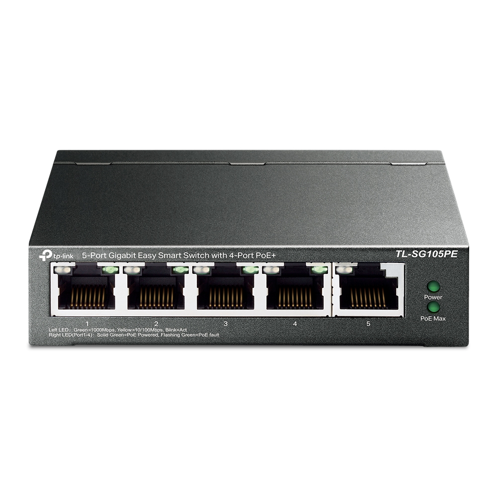 TP-Link TL-SG105PE 5-PORT EASY SMART GIGABIT SWITCH