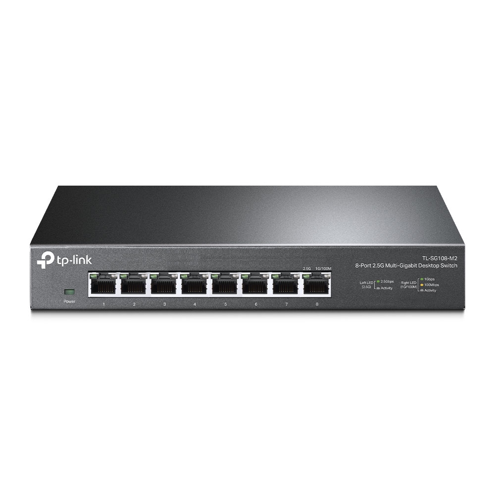 TP-Link TL-SG108-M2 8-Port Unmanaged 2.5G Switch
