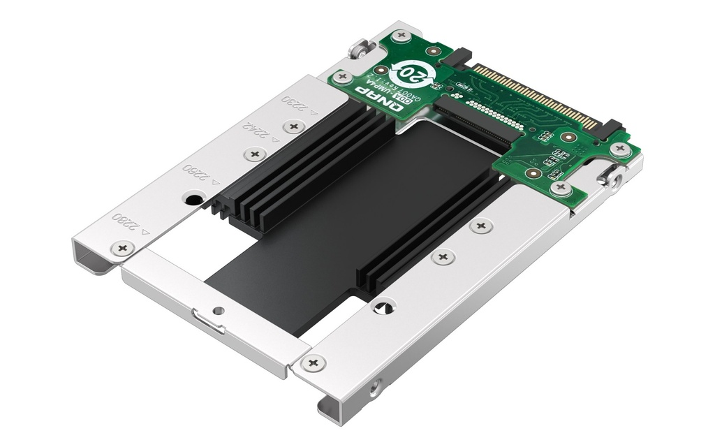 QNAP QDS-UMP4A M.2 NVMe SSD to 2.5-inch U.2 SSD Adapter (QDA-UMP4A)