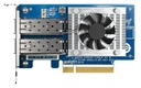 QNAP QXG-25G2SF-CX6 Dual-Port 25GbE SFP28 Network Card, NVIDIA Mellanox ConnectX-6 Lx, PCIe Gen4 x8