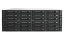 QNAP TL-R2400PES-RP 24-Bay 4U Rackmount PCIe SATA JBOD Expansion Enclosure, Redundant PSU