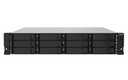 QNAP TS-1232PXU-RP-4G 12-Bay 2U Rackmount NAS, ARM Quad-Core 1.7GHz, 4GB, 2 x 10GbE SFP+, 2 x 2.5GbE, Redundant PSU