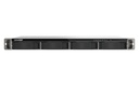 QNAP TS-433EU 4-Bay 1U Short-Depth Rackmount NAS, ARM Cortex-A55 Quad-Core 2.0GHz, 4GB, 2 x 2.5GbE, NPU