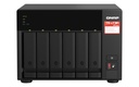 QNAP TS-673A-8G 6-Bay Tower NAS, AMD Ryzen V1500B Quad-Core, 8GB, 2 x 2.5GbE, 2 x M.2, 2 x PCIe Gen 3