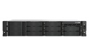 QNAP TS-855EU-RP-8G 8-Bay 2U Short Depth Rackmount NAS, Redundant PSU, Intel Atom C5125 8-Core, 8GB, 2 x 2.5GbE, 2 x M.2