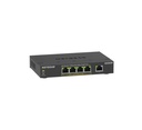 Netgear GS305P 5-Port Gigabit PoE+ Unmanaged Essentials Switch, 63W PoE Budget, Fanless