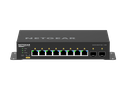 Netgear GSM4210PX M4250-8G2XF-PoE+ AV Line Desktop 10-Port Managed Switch, 8 PoE+ 220W, 2 SFP+ 10G
