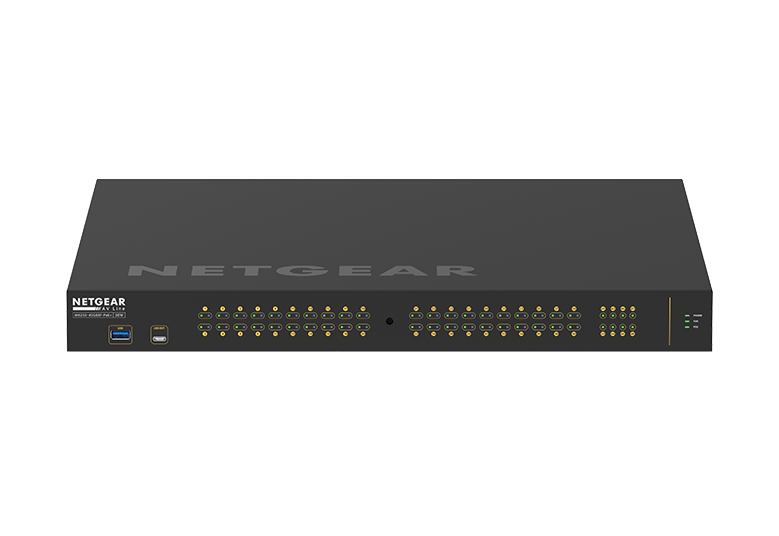 Netgear GSM4248PX M4250-40G8XF-PoE+ AV Line 48-Port Managed Switch, 40 PoE+ 960W, 8 SFP+ 10G