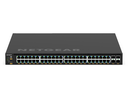 Netgear GSM4352 M4350-48G4XF 52-Port Gigabit PoE+ L3 Stackable Managed Switch, 236W to 1,440W PoE, 4 SFP+