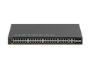 Netgear MSM4352 M4350-44M4X4V 52-Port Multi-Gig Ultra90 PoE++ L3 Managed Switch, 4 x 25G SFP28, up to 3,314W
