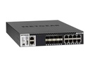 Netgear XSM4316S M4300-8X8F 16-Port 10G Stackable L3 Managed Switch, 8 x 10GBASE-T, 8 x SFP+, Half Width