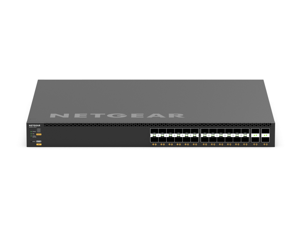Netgear XSM4328FV M4350-24F4V 28-Port 10G SFP+ L3 Stackable Managed Switch, 4 x 25G SFP28