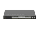 Netgear XSM4340CV M4350-36X4V 40-Port 10G Multi-Gig Ultra90 PoE++ L3 Managed Switch, 4 x 25G SFP28, up to 1,760W