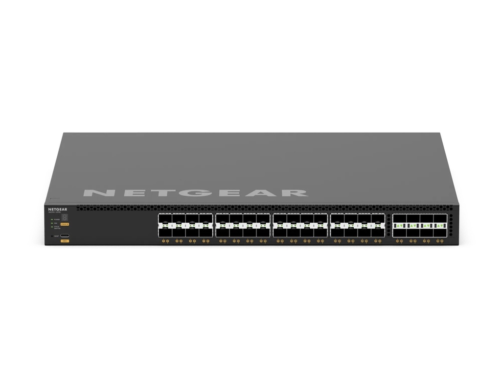 Netgear XSM4340FV M4350-32F8V 40-Port 10G SFP+ L3 Stackable Managed Switch, 8 x 25G SFP28