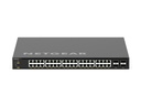 Netgear XSM4344C M4350-40X4C 44-Port 10G Ultra90 PoE++ L3 Managed Switch, 4 x 100G QSFP28, up to 1,676W
