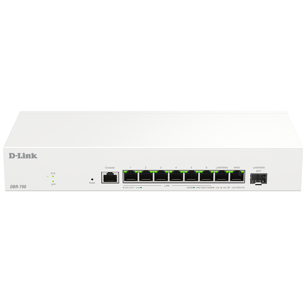 D-Link DBR-700 Multi-WAN 2.5G Smart Office Series VPN Router