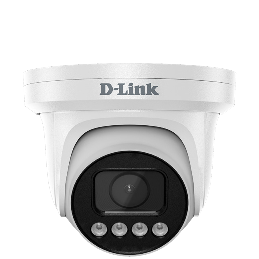 D-Link DCS-F4818E Vigilance 8MP Day &amp; Night Outdoor Turret PoE Network Camera with Varifocal Motorised Lens