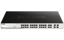 D-Link DGS-1210-28MP 28-Port Gigabit Smart Managed PoE+ Switch with 370W Budget