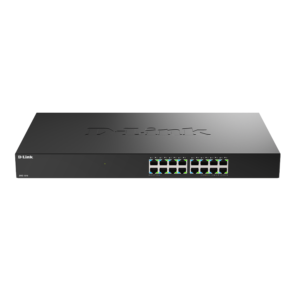 D-Link DMS-1016 16-Port Multi-Gigabit Desktop Switch