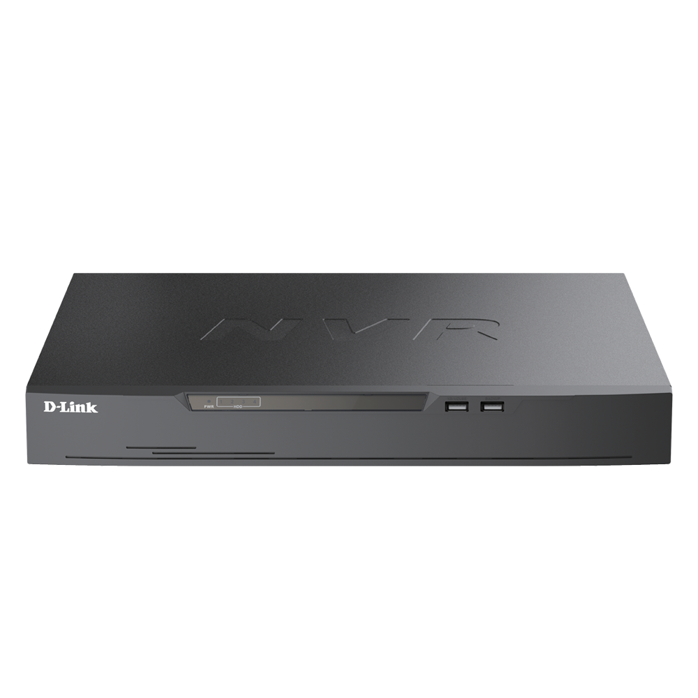 D-Link DNR-F4432-16P 32-Channel H.265 Network Video Recorder with 16 PoE ports