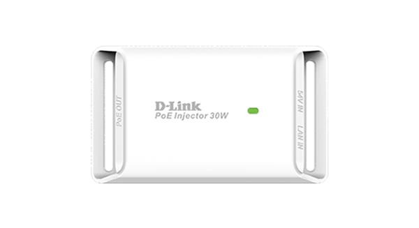 D-Link DPE-301GI Gigabit PoE+ Injector with 30Watt PoE Budget