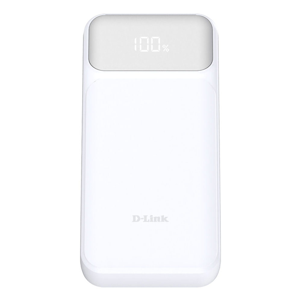 D-Link DPP-201 20000mAh Power Bank with 1x USB-A, 2x USB-C Ports