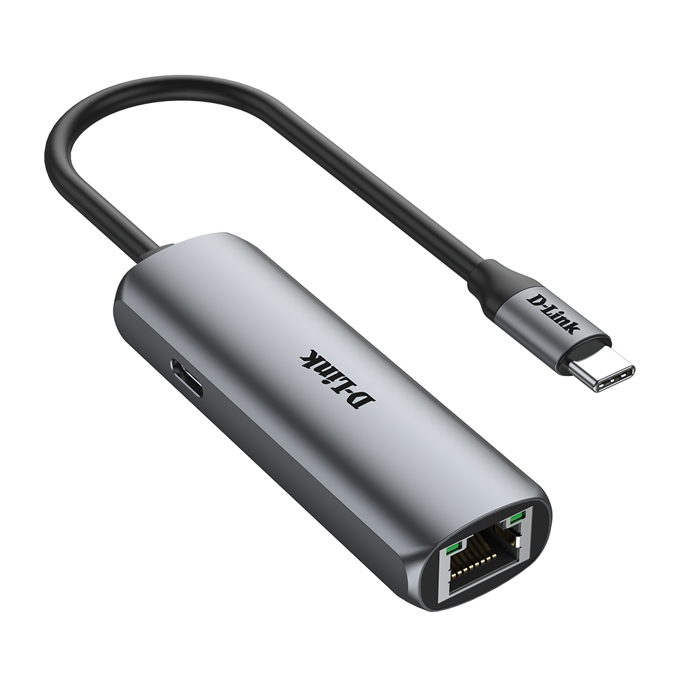 D-Link DUB-E255 USB-C to 2.5Gbps Ethernet Adapter