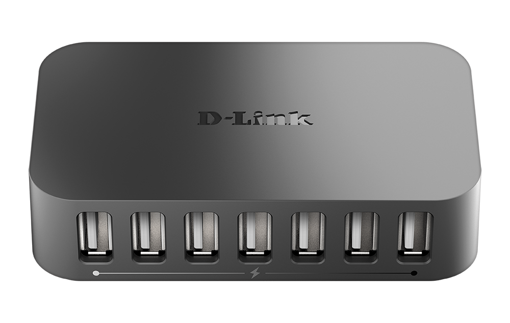 D-Link DUB-H7 7-Port USB 2.0 Fast Charge Hub