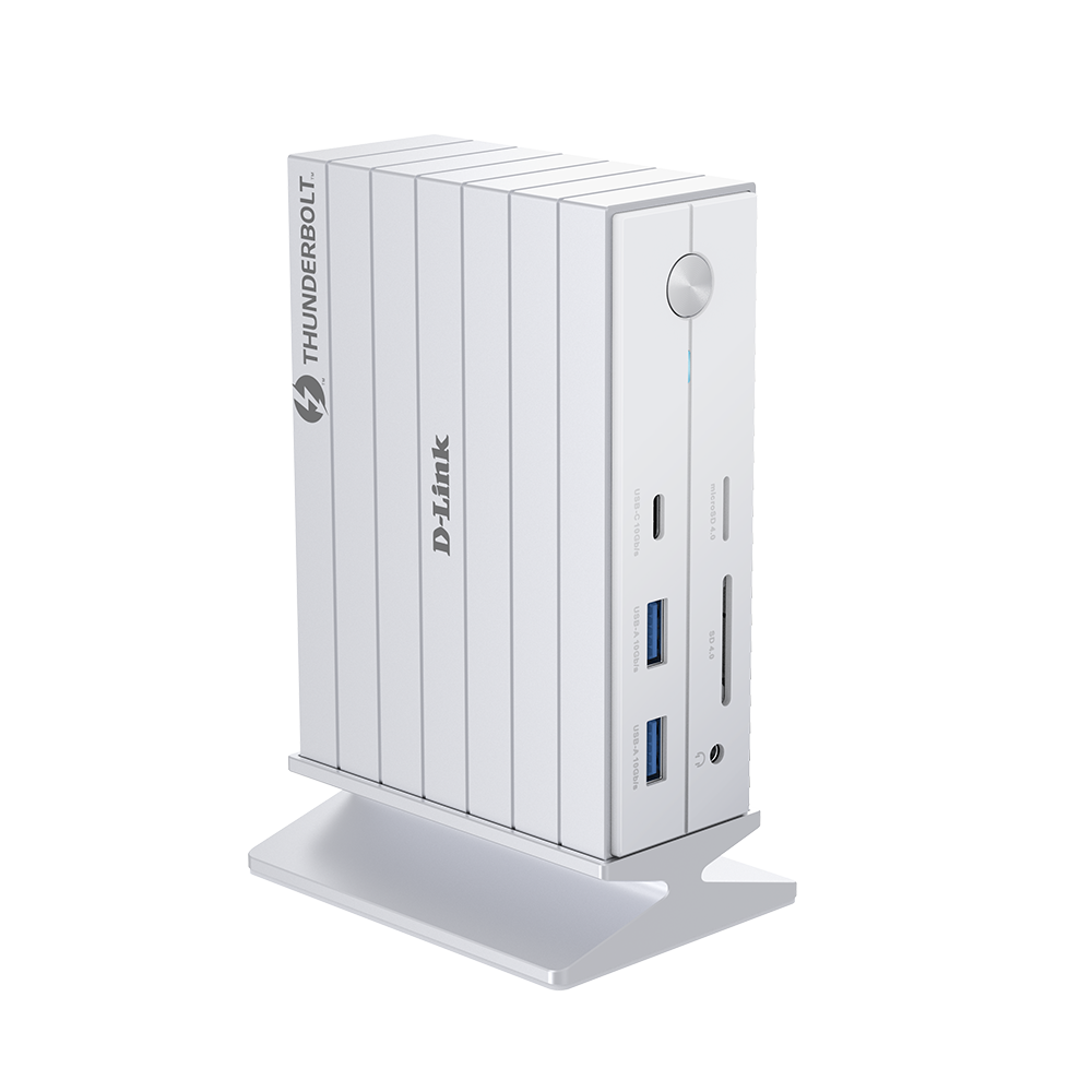 D-Link DUF-E01 14-in-1 Thunderbolt 4 Docking Station with 8K Display Port and 4K HDMI port