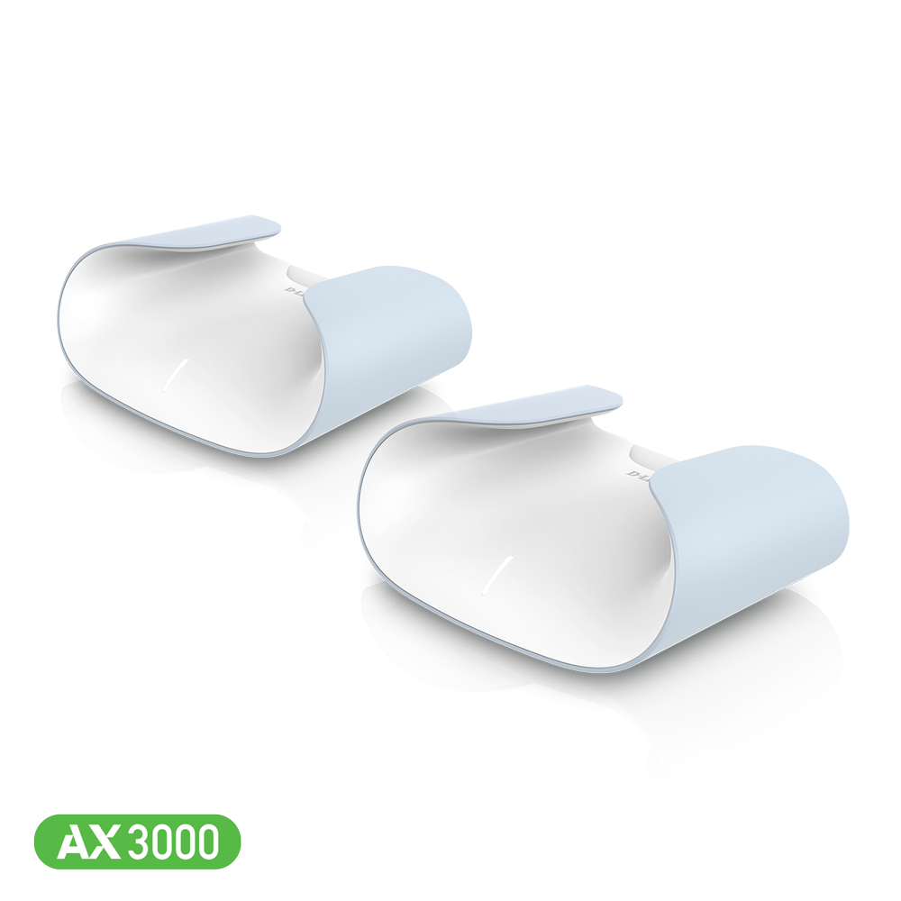 D-Link M30-2PK AQUILA PRO AI AX3000 Wi-Fi 6 Smart Mesh System        (2-Pack)