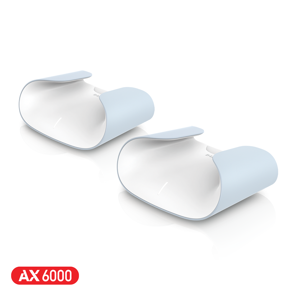 D-Link M60-2PK AQUILA PRO AI AX6000 Wi-Fi 6 Smart Mesh System        (2-Pack)