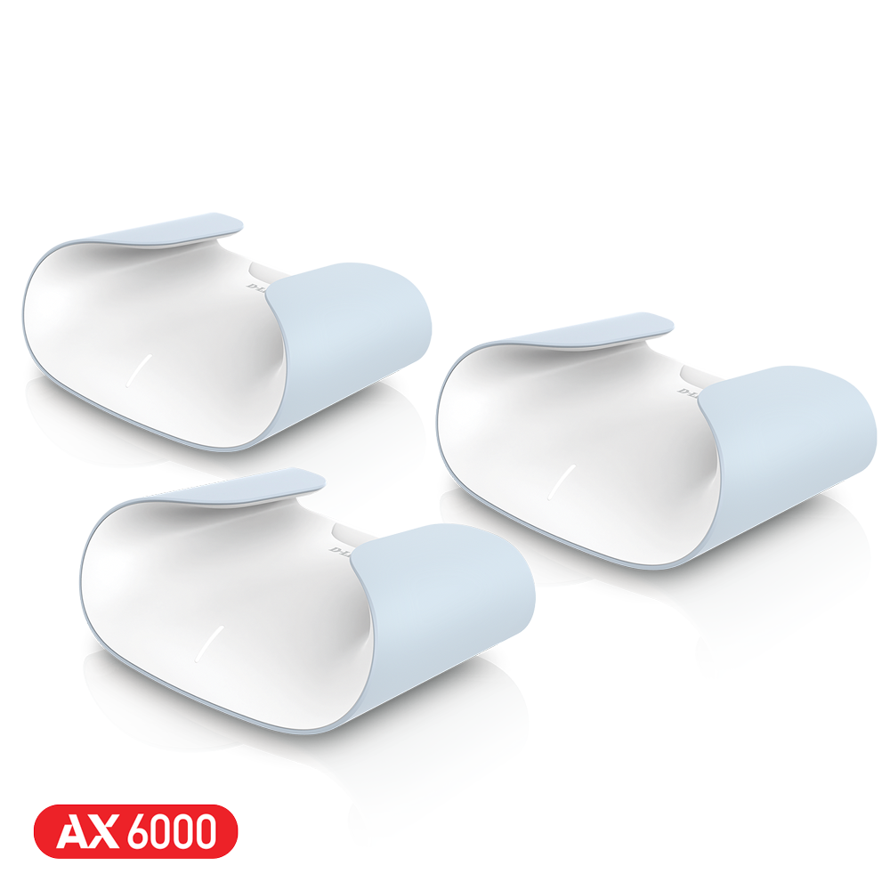 D-Link M60-3PK AQUILA PRO AI AX6000 Wi-Fi 6 Smart Mesh System        (3-Pack)