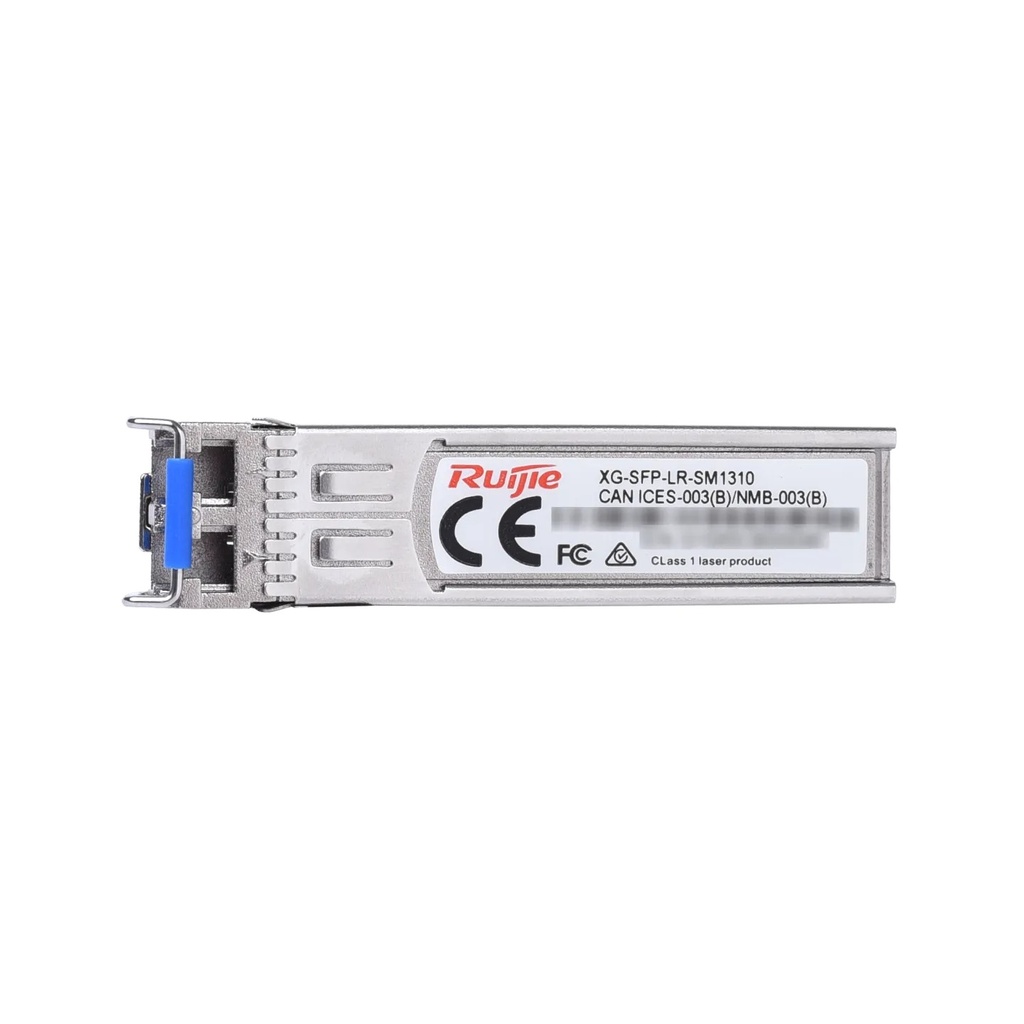 Ruijie XG-SFP-LR-SM1310 10GBASE-LR SFP+ Transceiver, 1310nm, 10 km SMF, Duplex LC, DDM