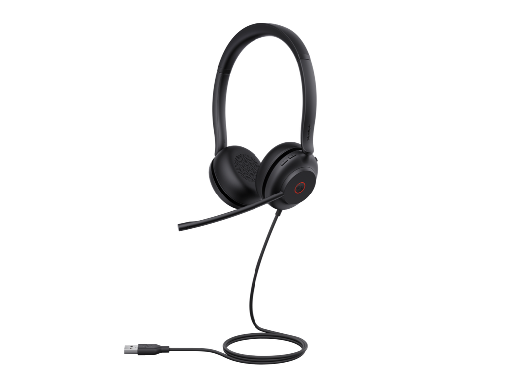 Yealink UH35-D-MS-C/A WIRED (UH35) MS STEREO HEADSET,NOISE CANCELLING MIC,C/A ADAPTER, PROJECT BASE ONLY