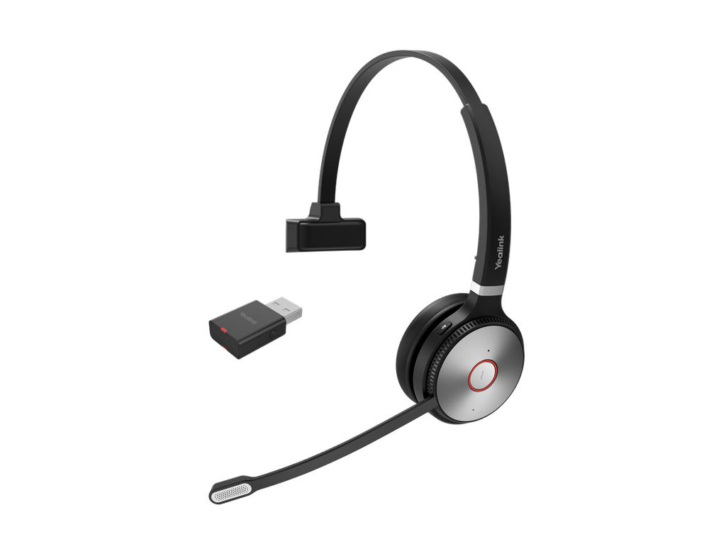 Yealink WHM621 (WHM621) WH62 DECT MONO HEADSET WITH CHARGING CABLE