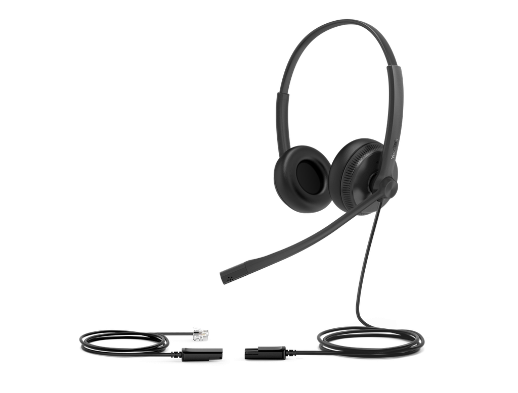 Yealink YHS34-L-M-3P YHS34 LITE MONO WIDEBAND HEADSET COMPATIBLE WITH CISCO 79XX IP PHONES, AVAYA V/VI