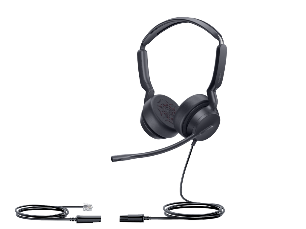 Yealink YHS36-E2-D (YHS36-E2) DUAL HEADSET LEATHER CUSHIONS, N/C M     IC - FOR YEALINK IP PHONES