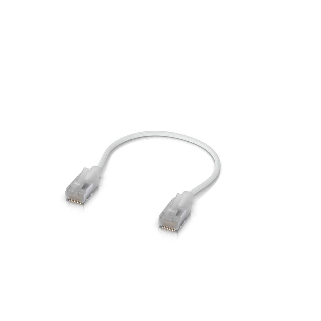 Ubiquiti UACC-Cable-Patch-EL-C6A-0.15M-W UniFi Premium Patch Cable 0.15m White