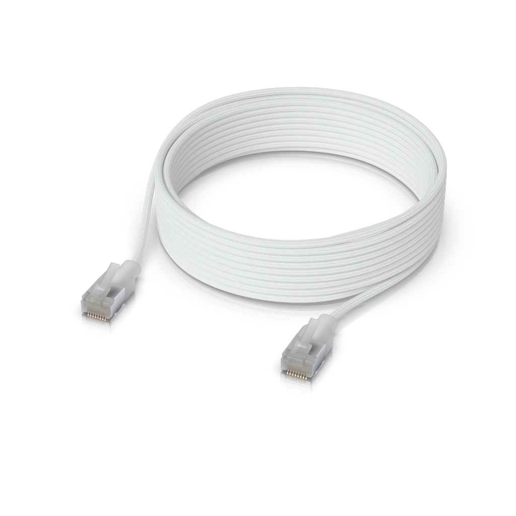 Ubiquiti UACC-Cable-Patch-EL-C6A-5M-W UniFi Premium Patch Cable 5m White