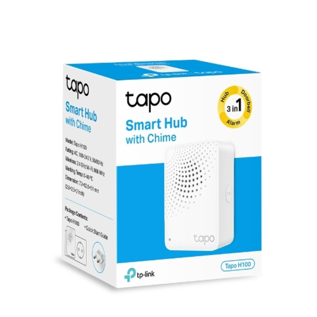 TP-Link Tapo H100 Smart IoT Hub with Chime