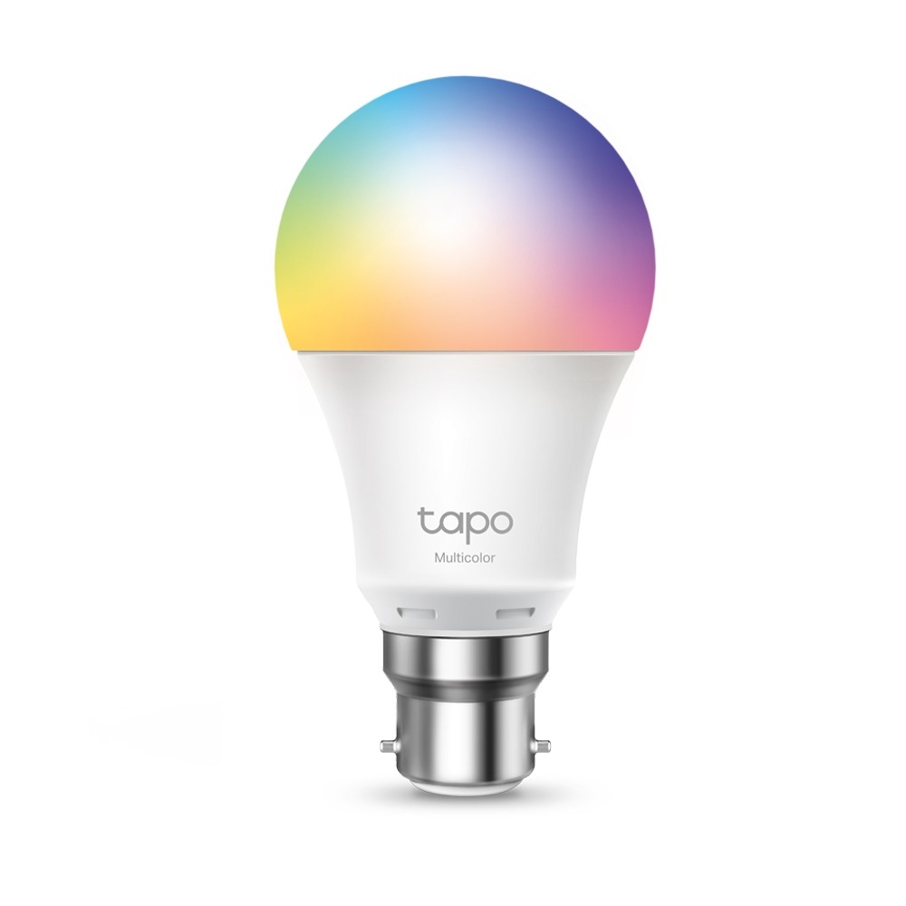 TP-Link Tapo L530B Smart Wi-Fi Light Bulb, Multicolour (B22 Bayonet)