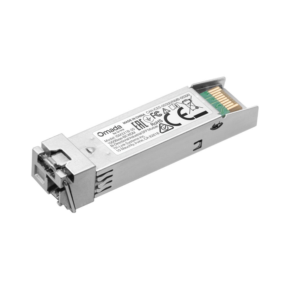 TP-Link ISM321B-20 1000Base-BX Wdm Bi-Directional Industrial SFP Module