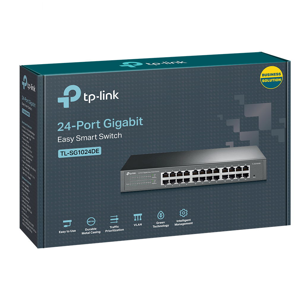 TP-Link TL-SG1024DE 24-Port Gigabit Easy Smart Switch
