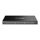 TP-Link SG3452XP Omada 48-Port Gigabit PoE+ L2+ Managed Switch with 4 10G SFP+ Slots