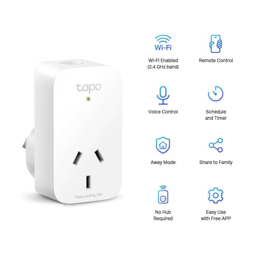 TP-Link Tapo P100 Mini Smart Wi-Fi Socket (1 Pack)