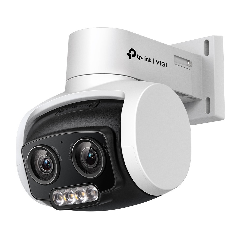 TP-Link VIGI C540V 4MP Outdoor Full-Colour Dual-Lens Varifocal Pan Tilt Network Camera