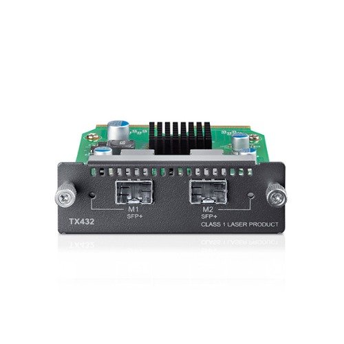 TP-Link TX432 10-Gigabit 2-Port SFP + Module 2x10Gb SFP+ Slots Fits Multiple Switches/SFP+