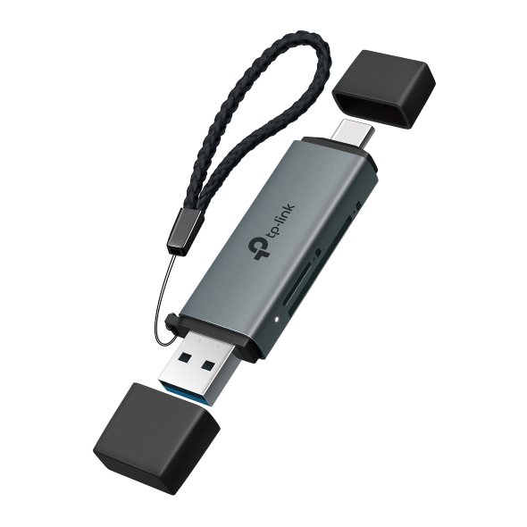 TP-Link UA430D USB 3.0 Type-C&A to SD & microSD 3.0 Card Reader