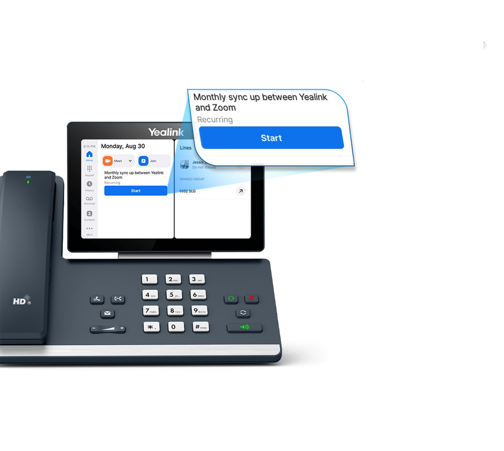 Yealink MP54 E2 Teams Microsoft Teams desk phone