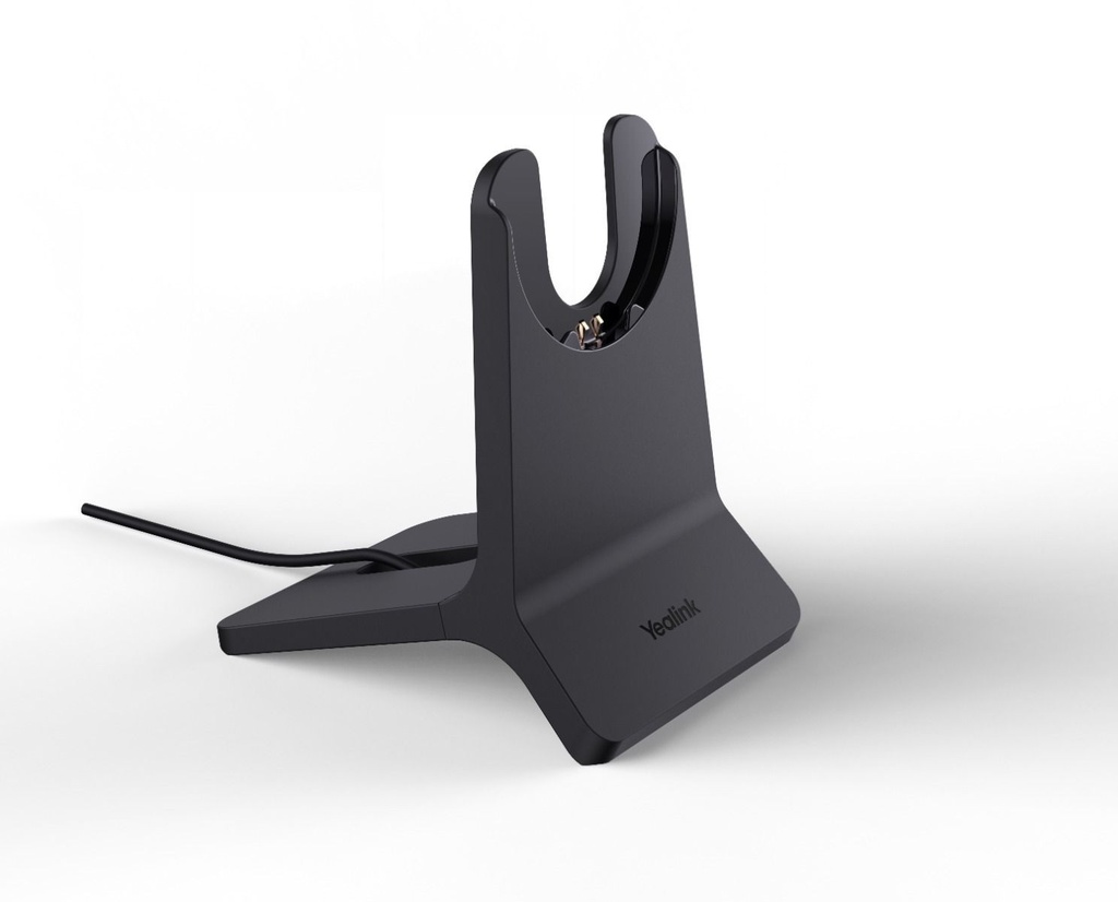 Yealink CH-BH70/WH64-H Hybrid Charging Stand for BH70 and WH64 Hybrid Headsets, USB-A Cable, 90-Minute Charge